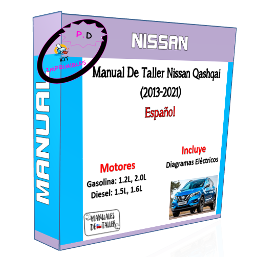 Manual De Taller Nissan Qashqai (2013-2021) En Español