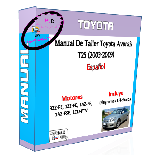 Manual De Taller Toyota Avensis T25 (2003-2009) En Español