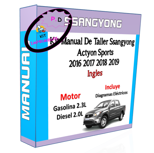 Ssangyong Actyon Sports Workshop Manual 2016 2017 2018 2019