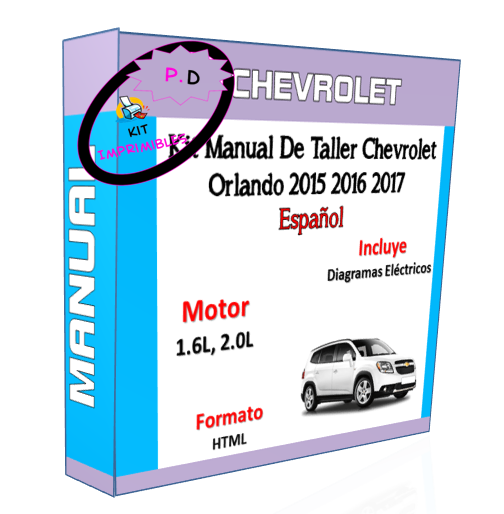 Chevrolet Orlando 2015 2016 2017 Workshop Manual Spanish