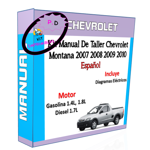Chevrolet Montana 2007 2008 2009 2010 Workshop Manual Spanish