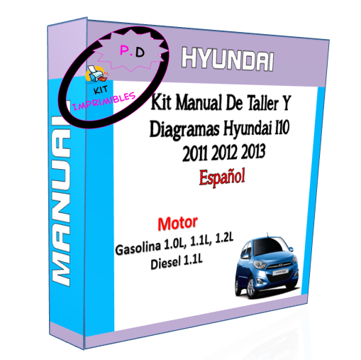 Workshop Manual And Diagrams Hyundai i10 2011 2012 2013