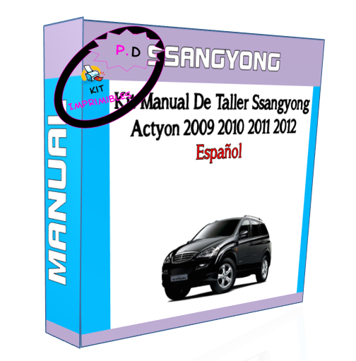 Workshop Manual Ssangyong Actyon 2009 2010 2011 2012