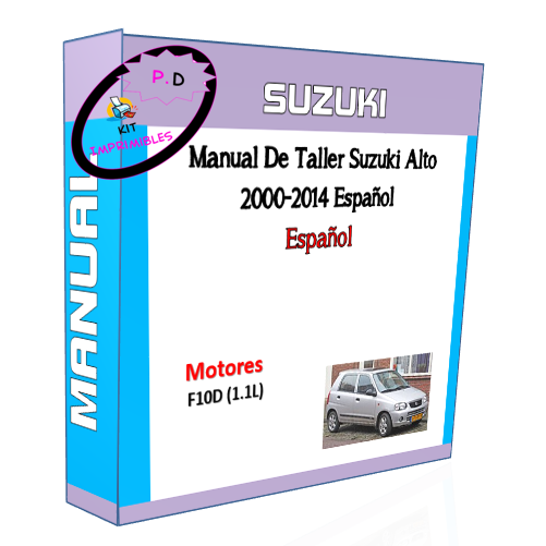 Suzuki Alto Workshop Manual (2000-2014) In Spanish
