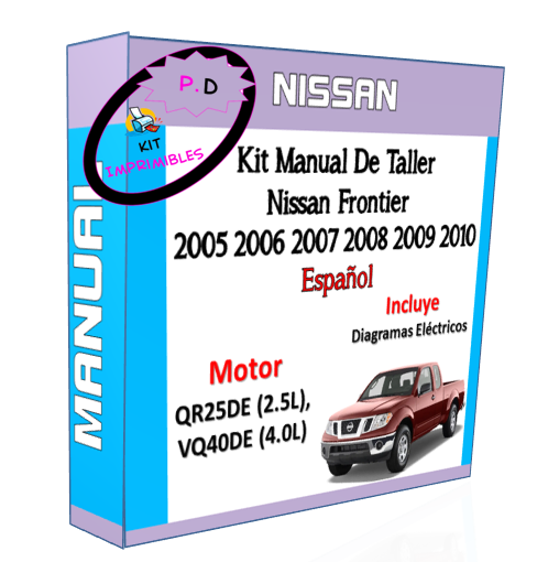 Manual Taller Nissan Frontier 2005 2006 2007 2008 2009 2010