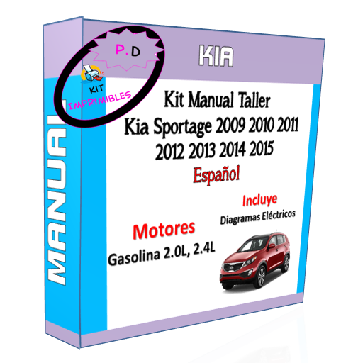 Manual Taller Kia Sportage 2009 2010 2011 2012 2013 2014-15