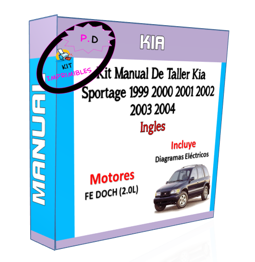 Manual De Taller Kia Sportage 1999 2000 2001 2002 2003 2004 Ingles