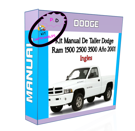 Dodge Ram 1500 2500 3500 Workshop Manual Year 2001