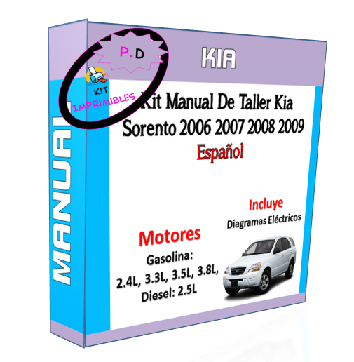 Manual De Taller Kia Sorento 2006 2007 2008 2009 Español