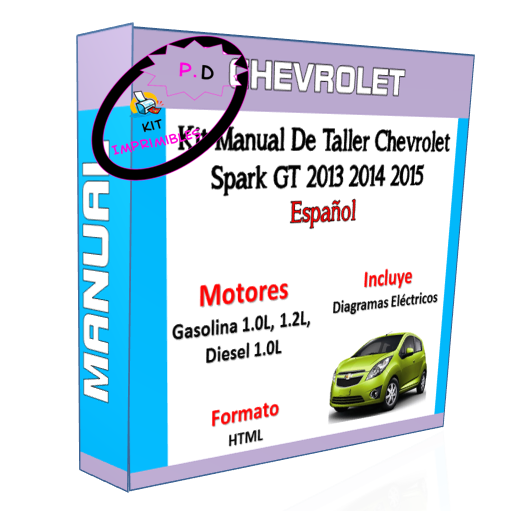Chevrolet Spark GT 2013 2014 2015 Workshop Manual Spanish