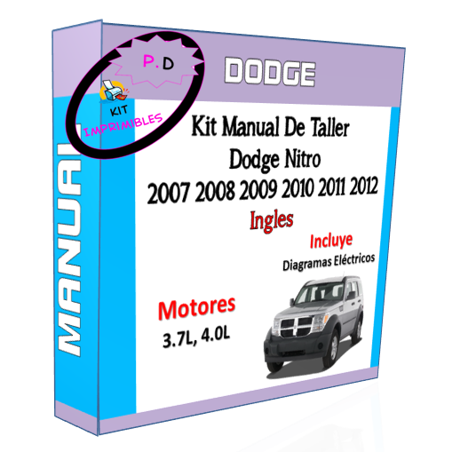 Dodge Nitro 2007 2008 2009 2010 2011 2012 Workshop Manual English