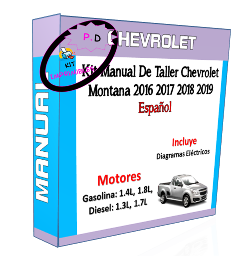 Chevrolet Montana Workshop Manual 2016 2017 2018 2019