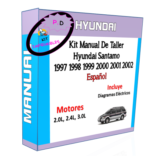 Manual Taller Hyundai Santamo 1997 1998 1999 2000 2001 2002