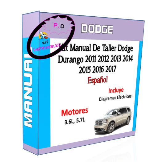 Manual De Taller Dodge Durango 2011 2012 2013 2014 2015 2016 2017 Español