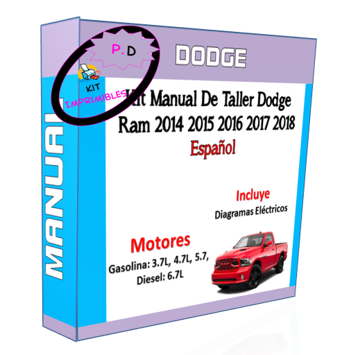 Dodge Ram 2014 2015 2016 2017 2018 Workshop Manual Spanish