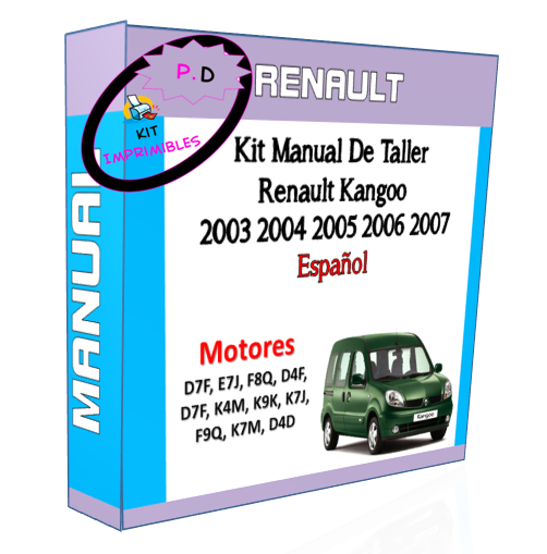 Renault Kangoo Workshop Manual 2003 2004 2005 2006 2007