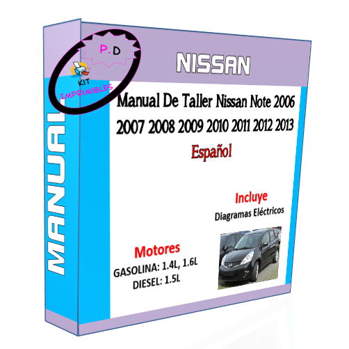 Manual Taller Nissan Note 2006 2007 2008 2009 2010 2011-2013 (Español)