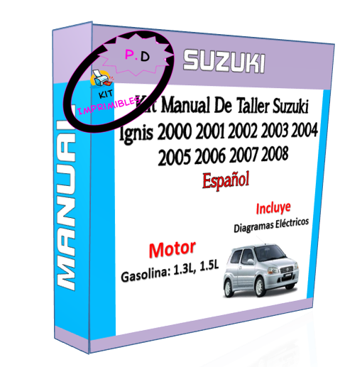 Manual Taller Suzuki Ignis 2000 2001 2002 2003 2004 2005-08