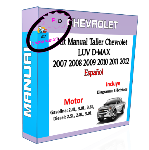 Workshop Manual Chevrolet Luv D-max 2007 2008 2009 2010-2012