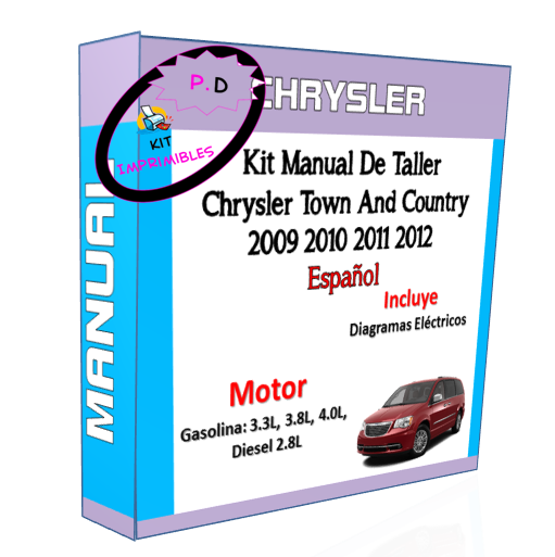 Manual Taller Chrysler Town And Country 2009 2010 2011 2012