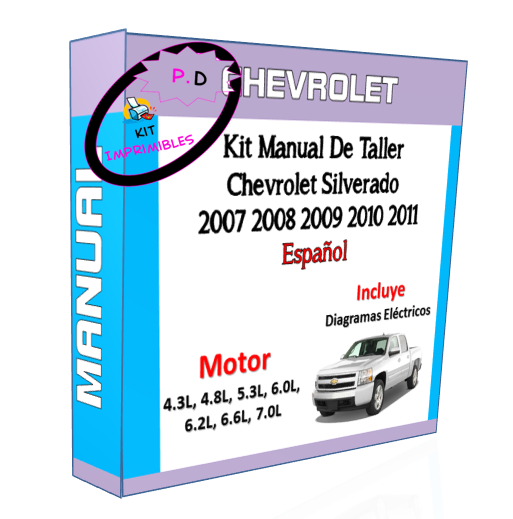 Manual Taller Chevrolet Silverado 2007 2008 2009 2010 2011