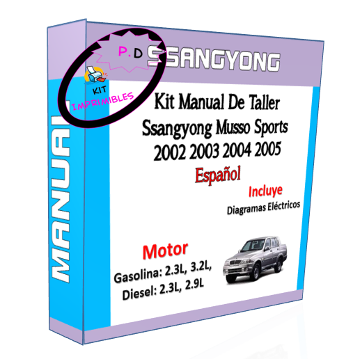 Workshop Manual Ssangyong Musso Sports 2002 2003 2004 2005
