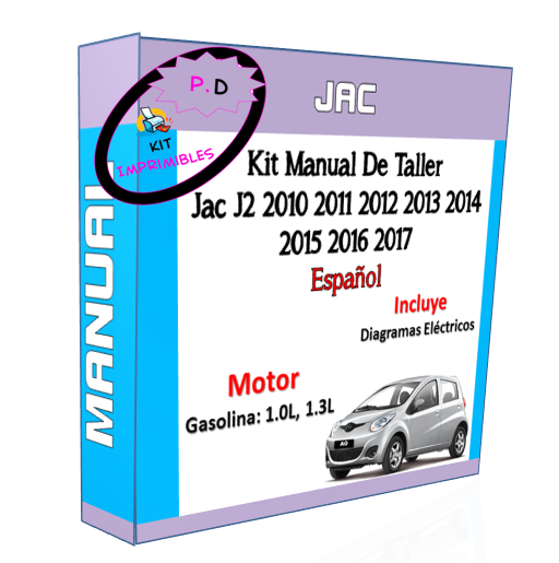 Manual Taller Jac J2 2010 2011 2012 2013 2014 2015 2016 2017