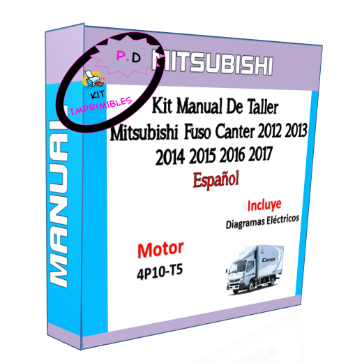 Mitsubishi Fuso Canter Workshop Manual (2012-2017) English