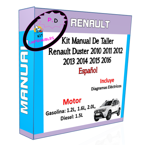 Manual Taller Renault Duster 2010 2011 2012 2013 2014-2016