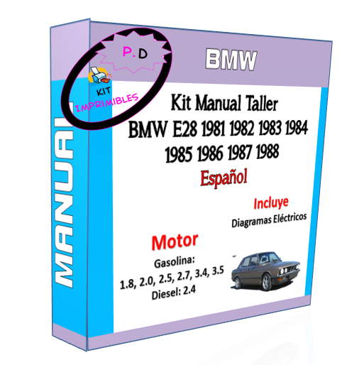Manual De Taller Bmw E28 1981 1982 1983 1984 1985 1986 1987 1988 Español