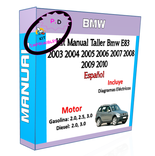 Manual Taller Bmw E83 2003 2004 2005 2006 2007 2008 2009-10