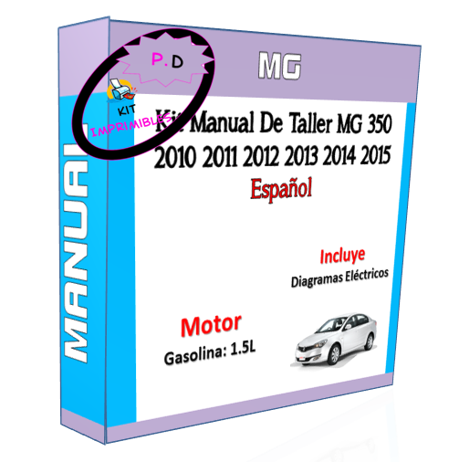 Workshop Manual Mg 350 2010 2011 2012 2013 2014 2015 Esp.