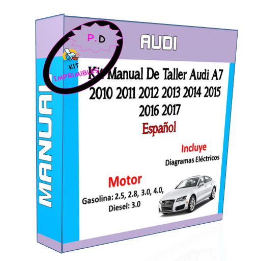 Manual Taller Audi A7 2010 2011 2012 2013 2014 2015 2016-17