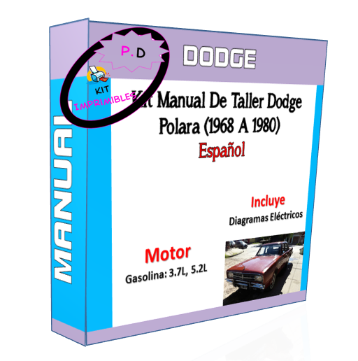 Dodge Polara Workshop Manual (1968 To 1980) In Spanish