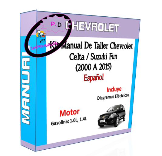 Chevrolet Celta / Suzuki Fun Workshop Manual (2000 to 2015)