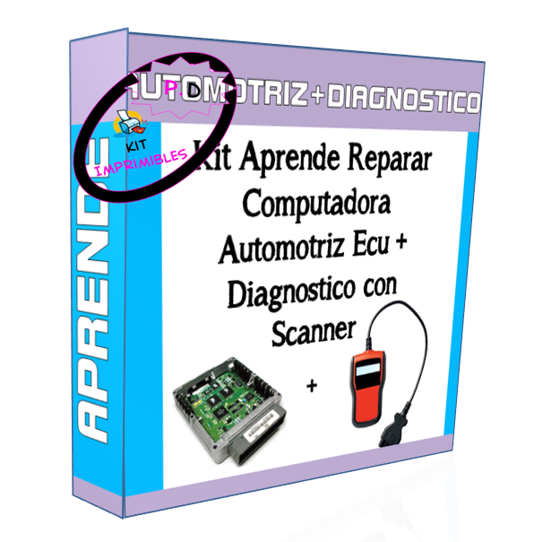 Kit Learn to Repair Automotive Computer ECU + Diagnostic