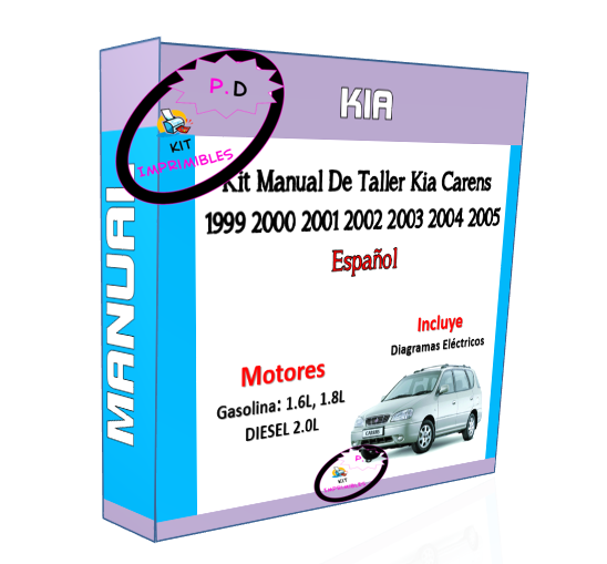 Manual Taller Kia Carens 1999 2000 2001 2002 2003 2004 2005