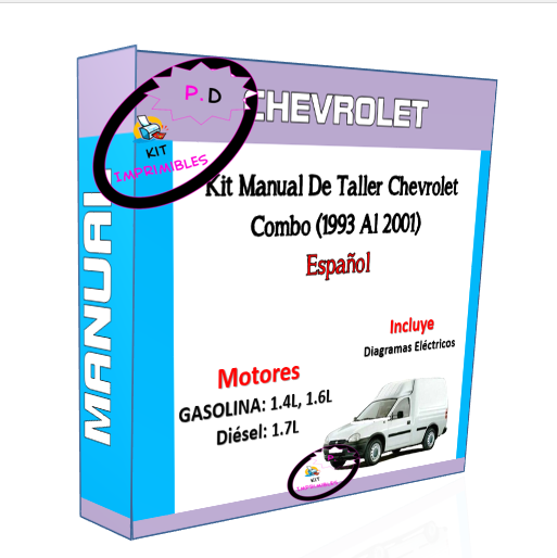 Chevrolet Combo Workshop Manual (1993 To 2001) In Spanish