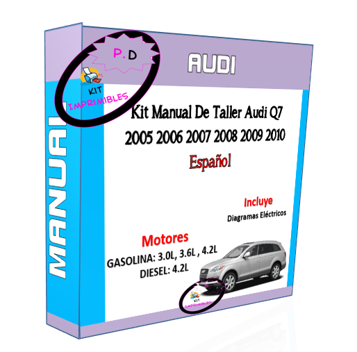 Workshop Manual Audi Q7 2005 2006 2007 2008 2009 2010 Esp.