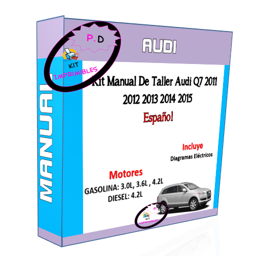 Audi Q7 2011 2012 2013 2014 2015 Workshop Manual Spanish