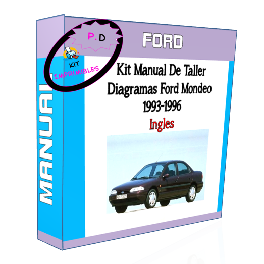 Workshop Manual And Diagrams Ford Mondeo 1993-1996 English