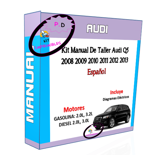 Audi Q5 Workshop Manual 2008 2009 2010 2011 2012 2013 Esp.