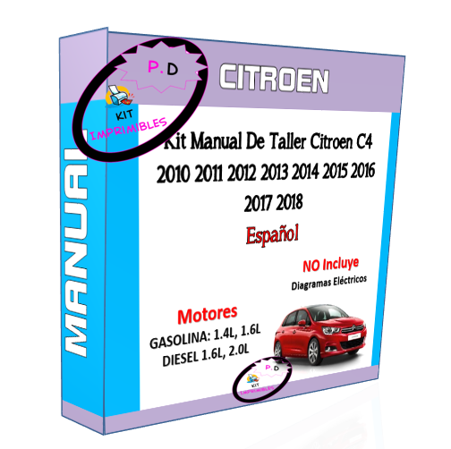Manual Taller Citroen C4 2010 2011 2012 2013 2014 2015-2018