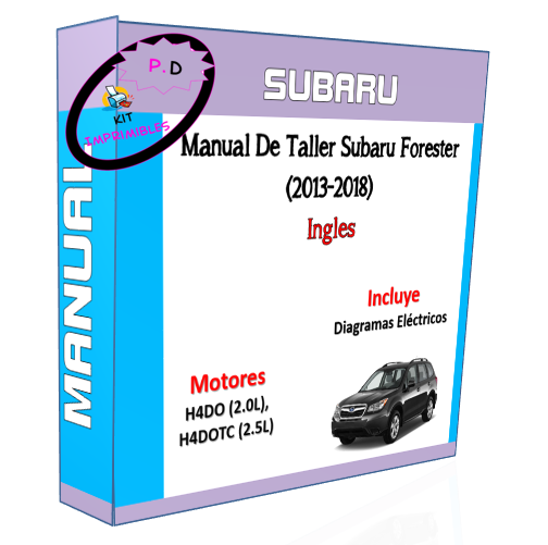 Subaru Forester (2013-2018) Workshop Manual In English