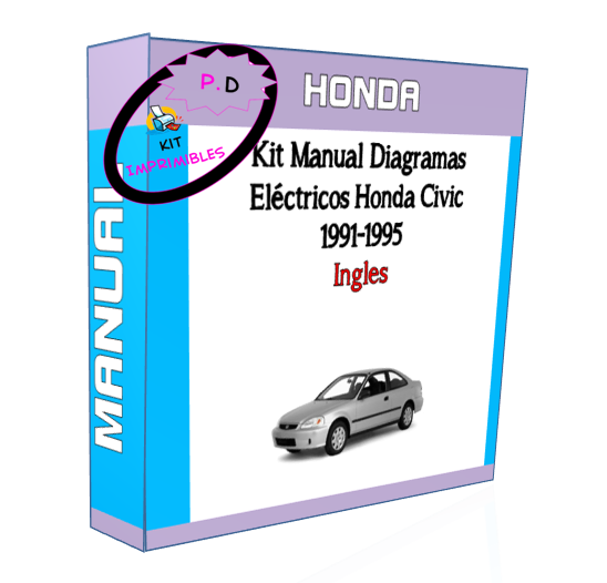 Diagramas Eléctricos Honda Civic 1991-1995 Ingles