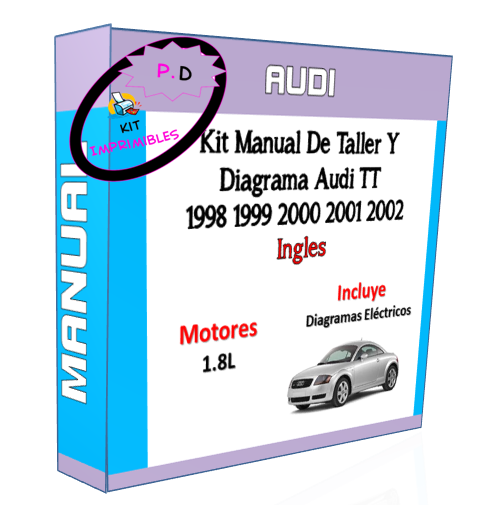 Workshop Manual And Diagram Audi Tt 1998 1999 2000 2001 2002