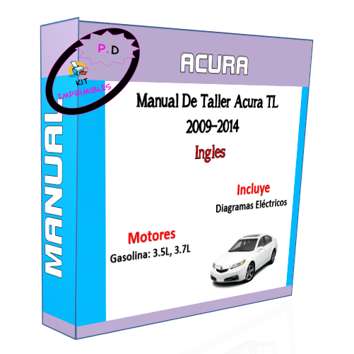 Acura TL 2009–2014 Workshop Manual English
