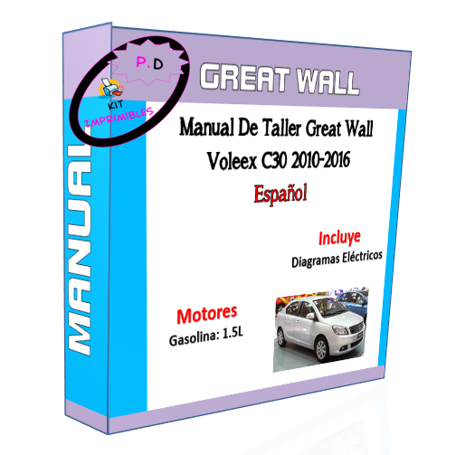 Great Wall Voleex C30 2010-2016 Workshop Manual In Spanish