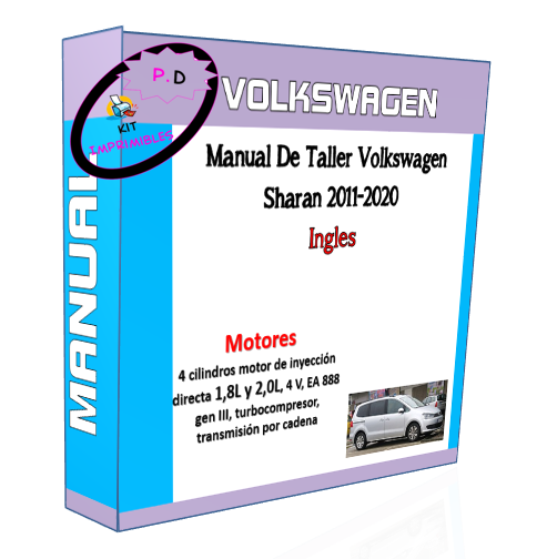 Volkswagen Sharan 2011-2020 Workshop Manual English