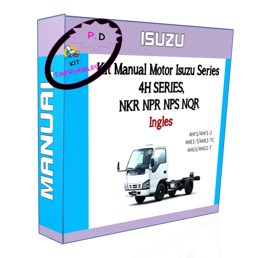 Manual Motor Isuzu Series 4h Series, Nkr Npr Nps Nqr (Ingles)